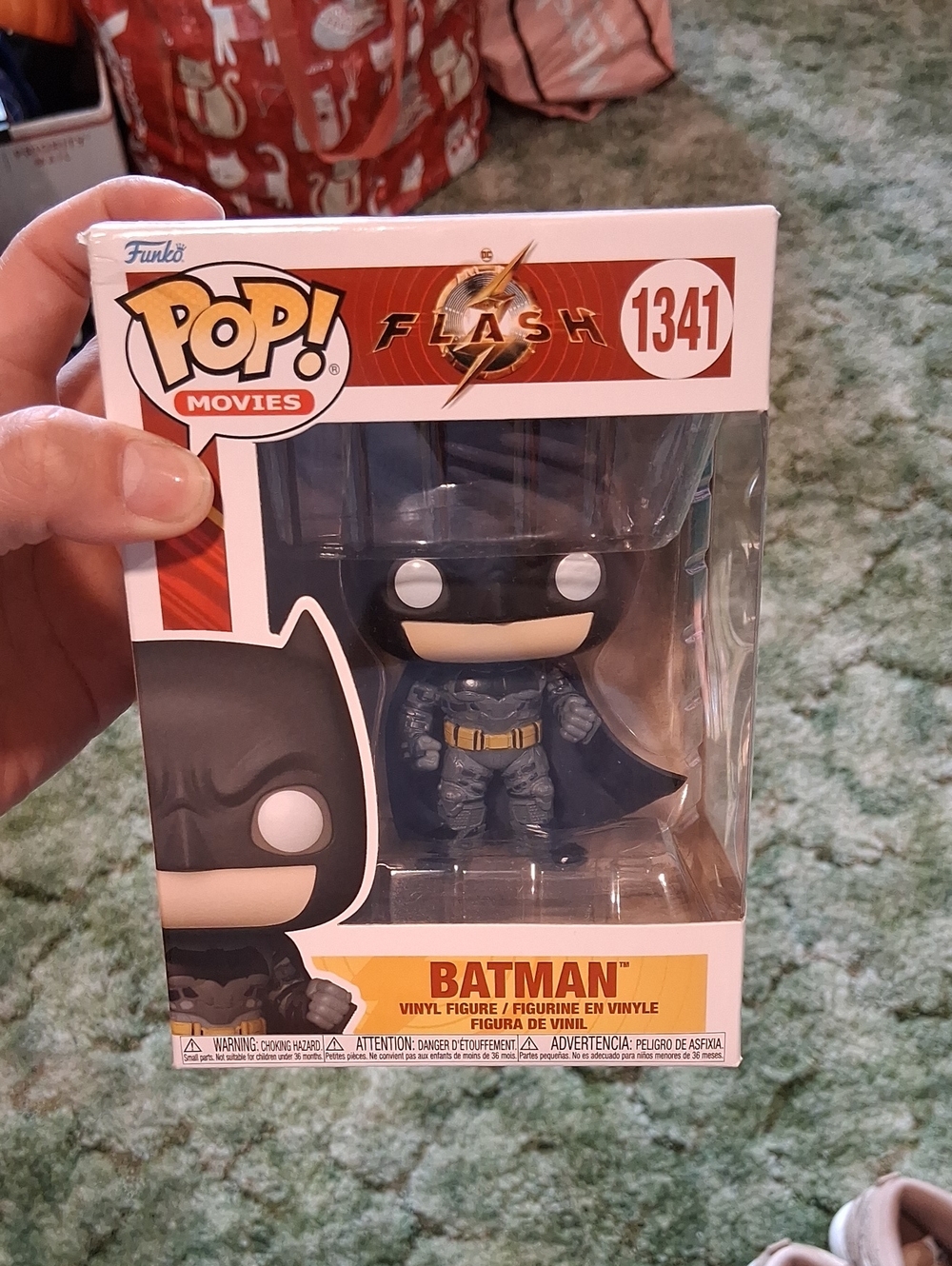 Funko Pop! Movies Batman Vinyl Figure - Black, Yellow